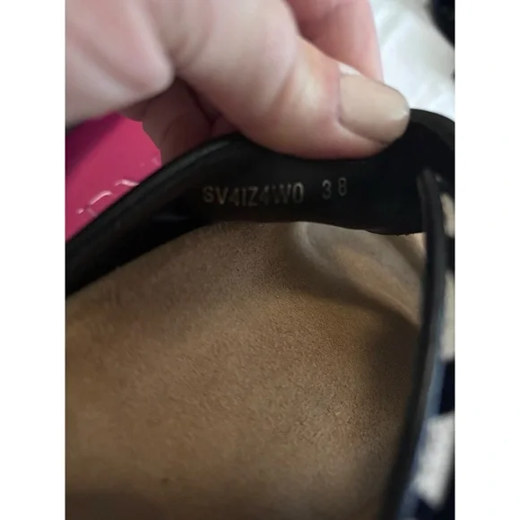 ♥️SOLD!! Valentino FUSSFRIEND SLIDE SANDAL IN TOILE ICONOGRAPHE FABRIC size 38 - Picture 6 of 8